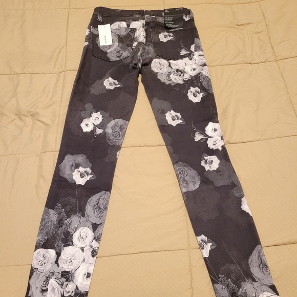 J Brand 835 MID-RISE CROP SKINNY PHOTO READY FLEUR NOIR sz 24 - Picture 11 of 13